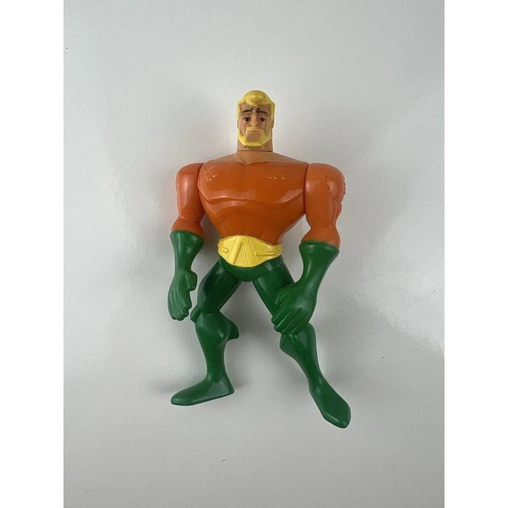 Aquaman Batman The Brave and the Bold McDonalds Happy Meal 2010 Cake Topper Toy